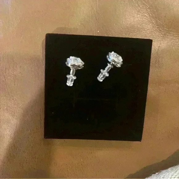 Cate & Chloe Ariel white gold and cubic zirconia earrings CCEB1575CZBX - Picture 6 of 7